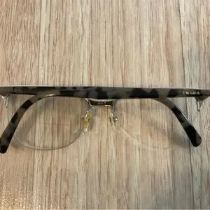 Accessories | Prada Eyeglasses 53vv 5317145 Halfrim Metal  display picture 2